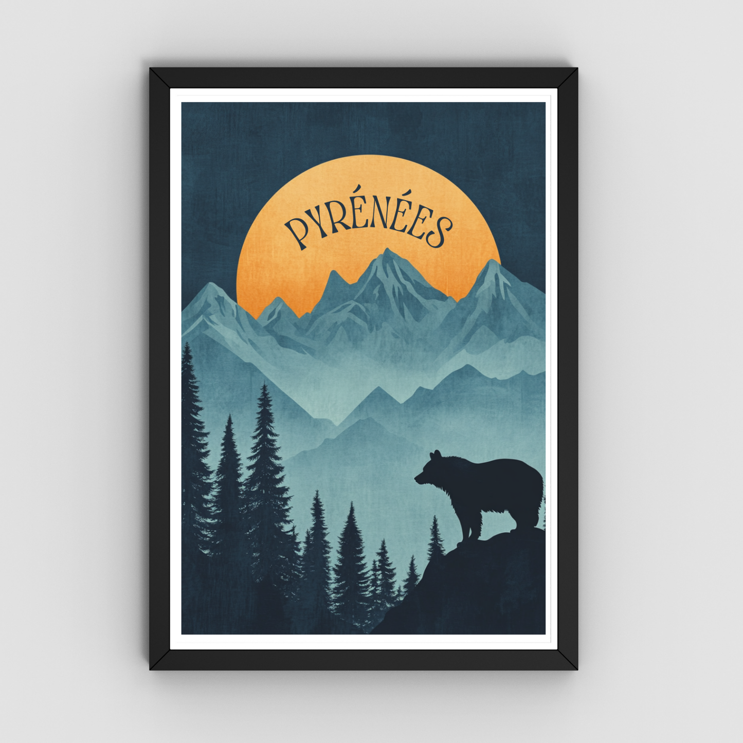 Affiche Pyrénées