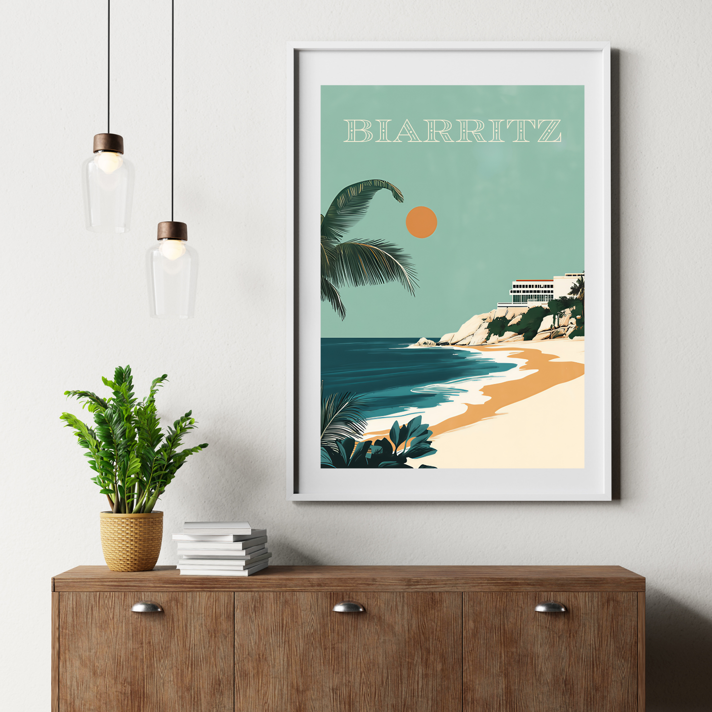 Affiche Biarritz
