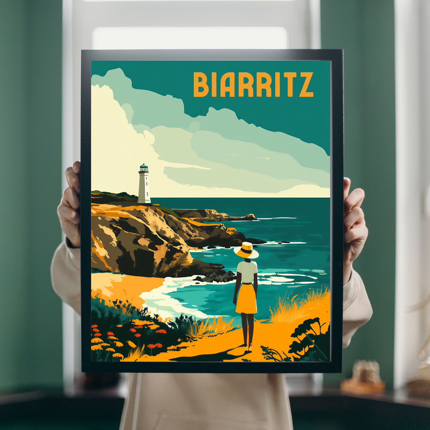 Affiche Biarritz
