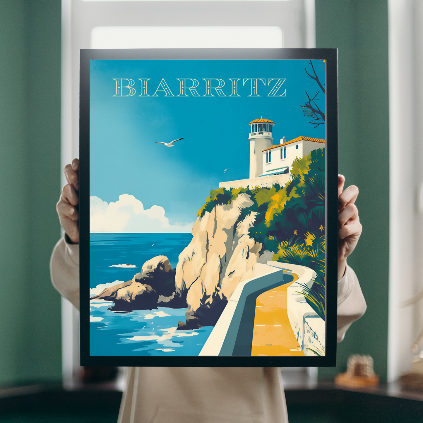 Affiche Biarritz
