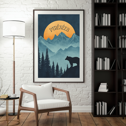 Affiche Pyrénées